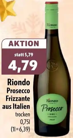 Aktiv Irma Riondo Prosecco Frizzante aus Italien Angebot
