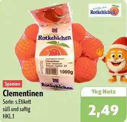 Aktiv Irma Spanien Clementinen Angebot