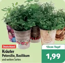Aktiv Irma Deutschland Kräuter Petersilie, Basilikum Angebot