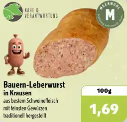 Aktiv Irma Bauern-Leberwurst in Krausen Angebot