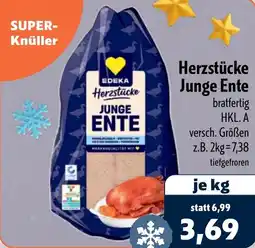 Aktiv Irma Herzstücke Junge Ente Angebot