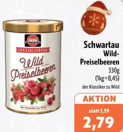 Aktiv Irma Schwartau Wild Preiselbeeren Angebot