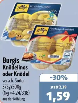 Aktiv Irma Burgis Knödelinos oder Knödel Angebot