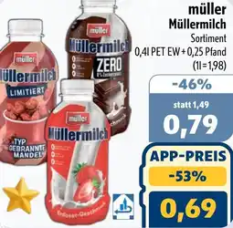 Aktiv Irma müller Müllermilch Angebot