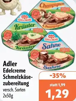 Aktiv Irma Adler Edelcreme Schmelzkäsezubereitung Angebot