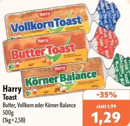 Aktiv Irma Harry Toast Angebot