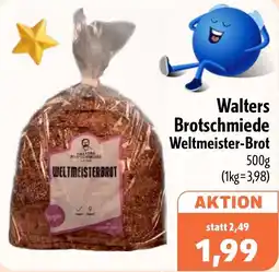 Aktiv Irma Walters Brotschmiede Weltmeister-Brot Angebot