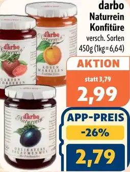 Aktiv Irma darbo Naturrein Konfitüre Angebot