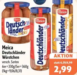 Aktiv Irma Meica Deutschländer Würstchen Angebot