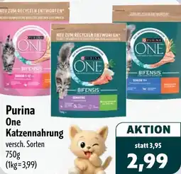 Aktiv Irma Purina One Katzennahrung Angebot