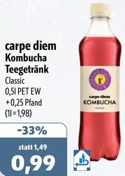 Aktiv Irma carpe diem Kombucha Teegetränk Angebot