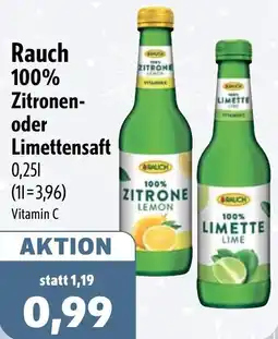 Aktiv Irma Rauch 100% Zitronen- oder Limettensaft Angebot