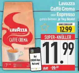 E-Center Lavazza Caffè Crema oder Espresso Angebot
