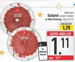 E-Center Wiltmann Salami Angebot