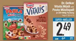 E-Center Dr. Oetker Vitalis Müsli oder Paula Müslispaẞ Angebot