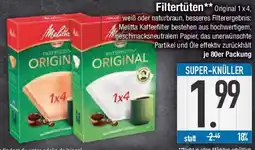 E-Center Melitta Filtertüten Angebot