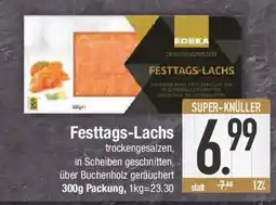 E-Center EDEKA Festtags Lachs Angebot