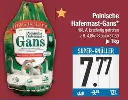 E-Center Polnische Hafermast Gans Angebot