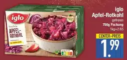 E-Center iglo Apfel Rotkohl Angebot