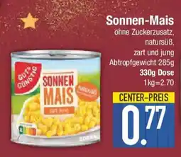 E-Center GUT & GUNSTIG Sonnen Mais Angebot