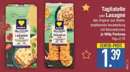 E-Center Tagliatelle oder Lasagne Angebot