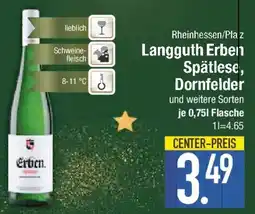 E-Center Langguth Erben Spätlese, Dornfelder Angebot