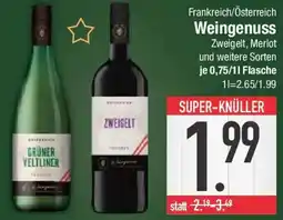 E-Center Frankreich/Österreich Weingenuss Angebot