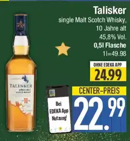 E-Center Talisker single Malt Scotch Whisky Angebot
