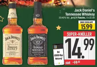 E-Center Jack Daniel's Tennessee Whiskey Angebot