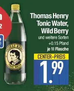 E-Center Thomas Henry Tonic Water, Wild Berry Angebot