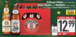 E-Center Erdinger Helles, ,Natur-Radler oder Weißbier Angebot