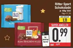 E-Center Ritter Sport Schokolade Angebot