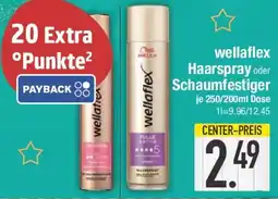 E-Center wellaflex Haarspray oder Schaumfestiger Angebot