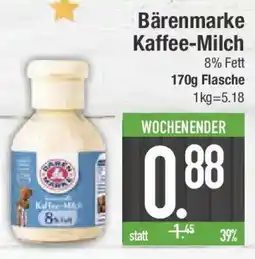 E-Center Bärenmarke Kaffee Milch Angebot