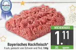E-Center Bayerisches Hackfleisch Angebot