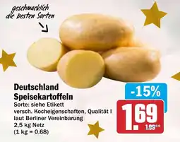 HIT Deutschland Speisekartoffeln Angebot