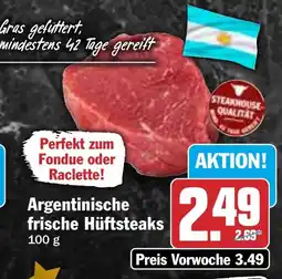HIT Argentinische frische Hüftsteaks Angebot