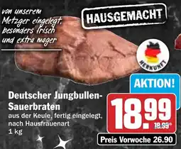 HIT Deutscher Jungbullen Sauerbraten Angebot