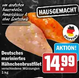 HIT Deutsches mariniertes Hähnchenbrustfilet Angebot