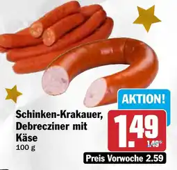 HIT Schinken Krakauer, Debrecziner mit Käse Angebot