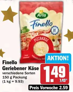 HIT Finello Geriebener Käse Angebot