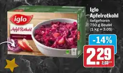 HIT Iglo Apfelrotkohl Angebot