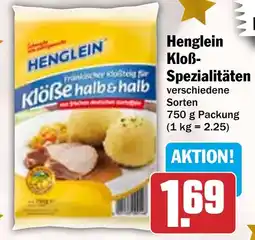 HIT Henglein Kloẞ Spezialitäten Angebot