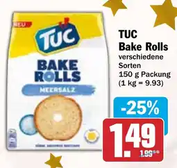 HIT TUC Bake Rolls Angebot