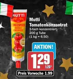 HIT Mutti Tomatenkonzentrat Angebot