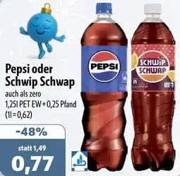 Aktiv Irma Pepsi oder Schwip Schwap Angebot