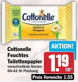 HIT Cottonelle Feuchtes Toilettenpapier Angebot