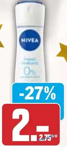 HIT Nivea Deo Spray Angebot