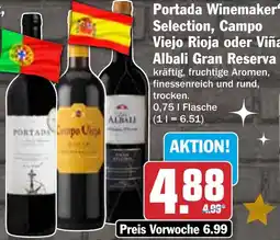 HIT Portada Winemaker's Selection, Campo Viejo Rioja oder Viña Albali Gran Reserva Angebot