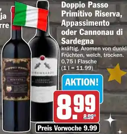 HIT Doppio Passo Primitivo Riserva, Appassimento oder Cannonau di Sardegna Angebot